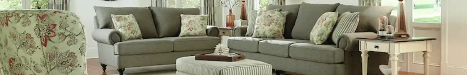 sofa in living room