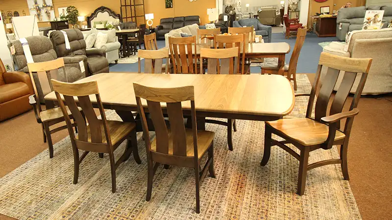 Amish Elm Table